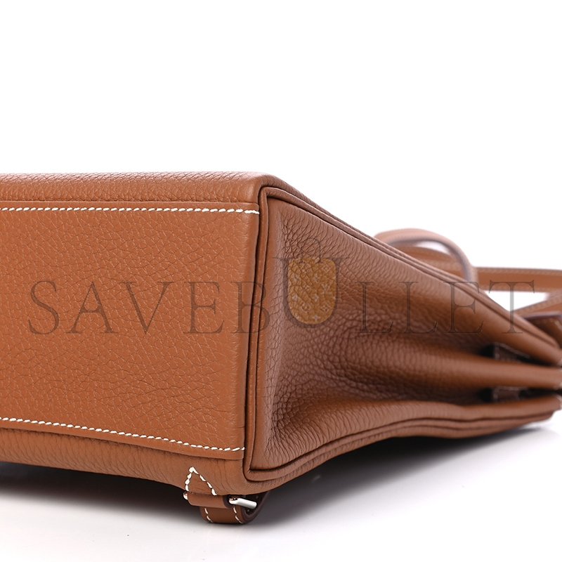 H**mes taurillon clemence kelly ado backpack gold (23*22*10cm)